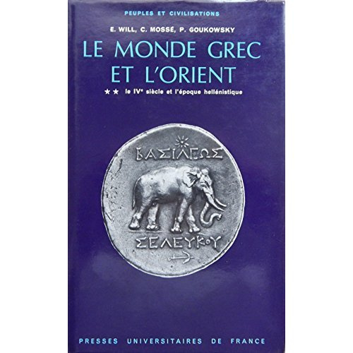 Emprunter MONDE GREC ET L'ORIENT T.1 VE SIECLE livre