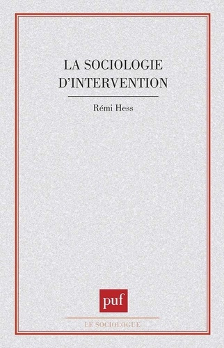 Emprunter Le Sociologie d'intervention livre