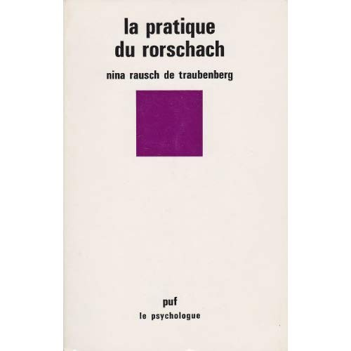 Emprunter Pratique du rorschach (la) livre
