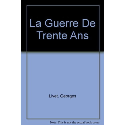 Emprunter GUERRE DE 30 ANS (LA) livre