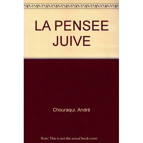 Emprunter PENSEE JUIVE (LA) livre