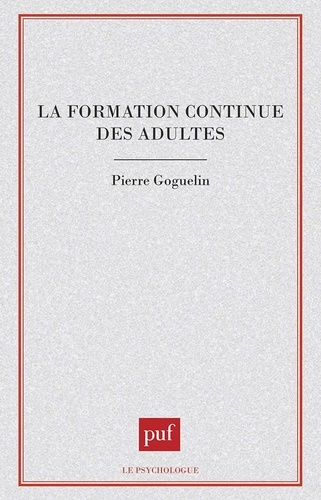 Emprunter La formation continue des adultes livre