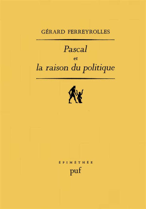 Emprunter Pascal et la raison du politique livre