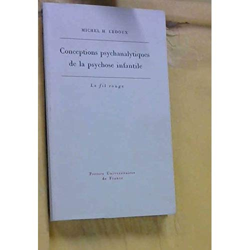 Emprunter CONCEPT.PSYCHA.PSYCHOSE INFANTILE livre
