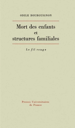 Emprunter Mort des enfants et structures familiales livre