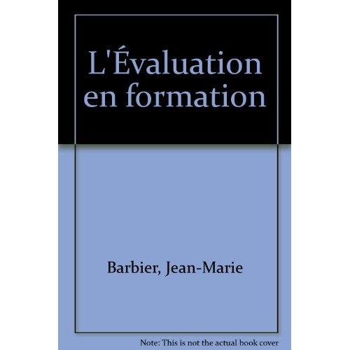 Emprunter L'Évaluation en formation livre