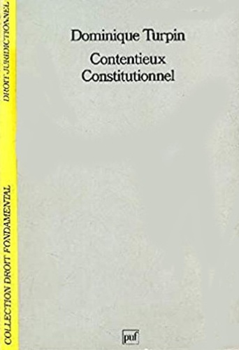 Emprunter CONTENTIEUX CONSTITUTIONNEL livre