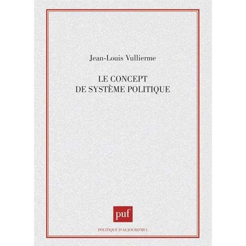 Emprunter Le Concept de système politique livre