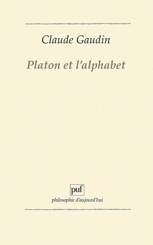 Emprunter Platon et l'alphabet livre