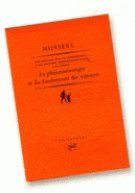 Emprunter Idées directrices pour une phénoménologie et une philosophie phénoménologique pures. Tome 3, La phén livre