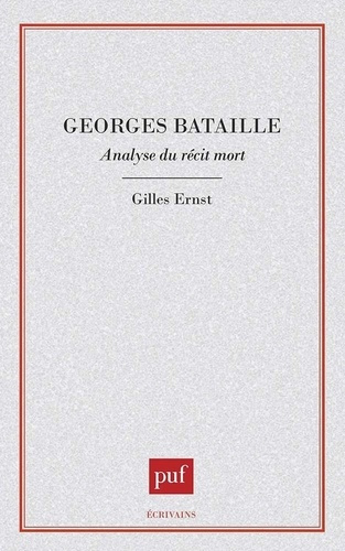 Emprunter Georges Bataille. Analyse du récit de la mort livre