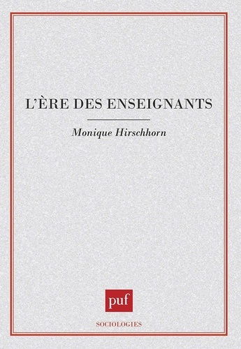 Emprunter L'ère des enseignants livre