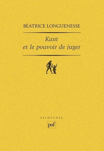 Emprunter Kant et le pouvoir de juger. Sensibilité et discursivité dans l'Analytique transcendantale de la Cri livre