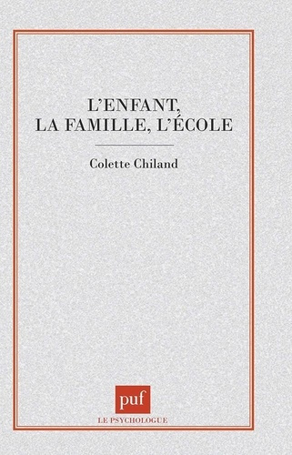 Emprunter L'enfant, la famille, l'école livre
