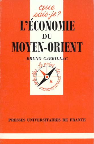 Emprunter L'économie du Moyen-Orient livre