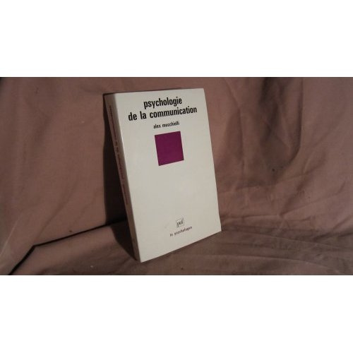 Emprunter Psychologie de la communication livre