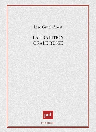 Emprunter La tradition orale russe livre