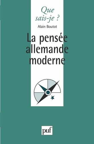 Emprunter La pensée allemande moderne livre