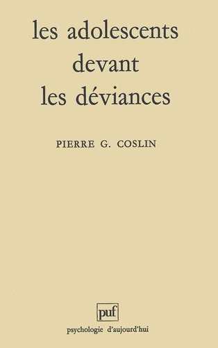 Emprunter Les adolescents devant les déviances livre