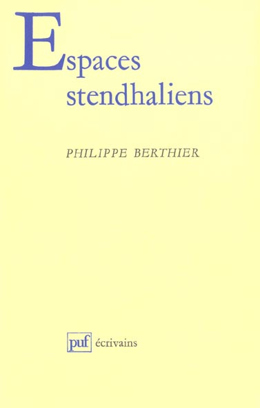Emprunter Espaces stendhaliens livre