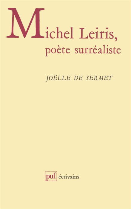Emprunter Michel Leiris, poète surréaliste livre