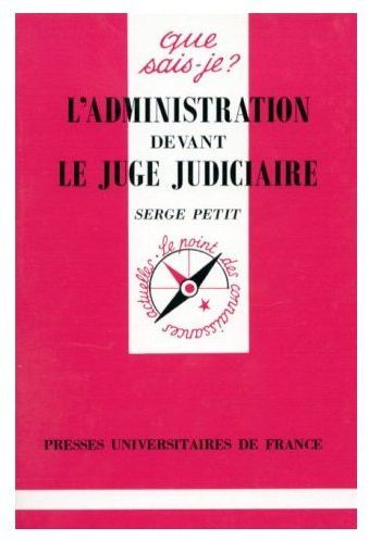 Emprunter Administration devant le juge judiciaire livre