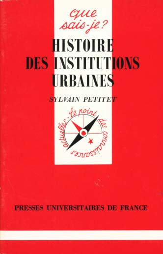 Emprunter Histoire des institutions urbaines livre
