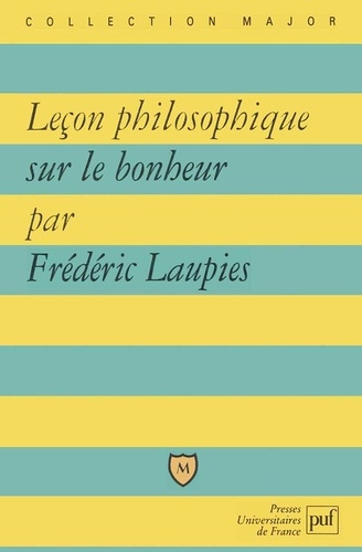 Emprunter Leçon philosophique sur le bonheur livre