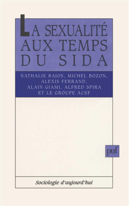 Emprunter La sexualité aux temps du Sida livre