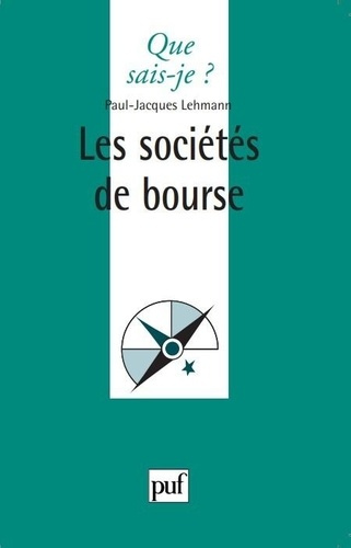 Emprunter Les sociétés de bourse livre