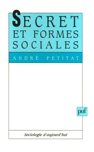 Emprunter Secret et formes sociales livre