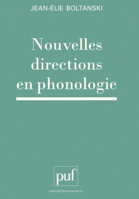 Emprunter Nouvelles directions en phonologie livre