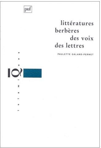 Emprunter Littératures berbères, des voix, des lettres livre