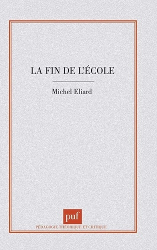 Emprunter La fin de l'école livre
