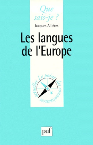 Emprunter Les langues de l'Europe livre