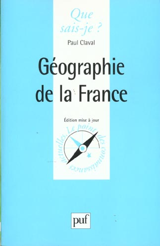 Emprunter GEOGRAPHIE DE LA FRANCE (4ED) QSJ 1239 livre