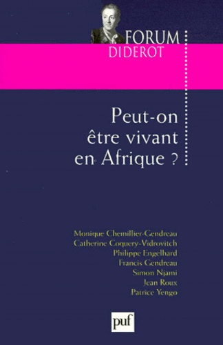 Emprunter Peut-on être vivant en Afrique ? livre