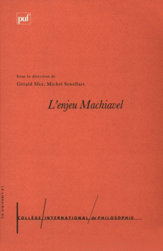 Emprunter L'enjeu Machiavel livre