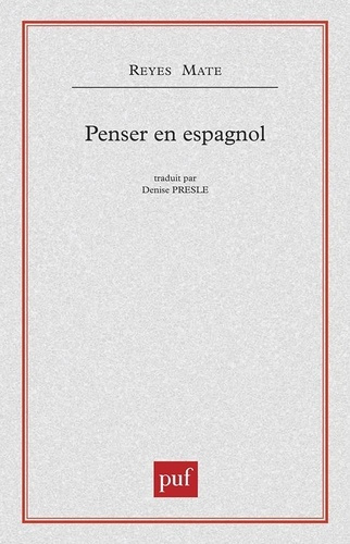 Emprunter Penser en espagnol livre