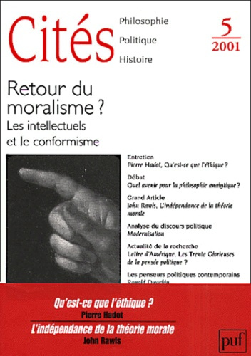Emprunter Cités N° 5 / 2001 : Le retour du moralisme livre