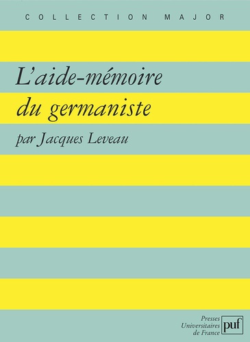 Emprunter L'aide-mémoire du germaniste livre