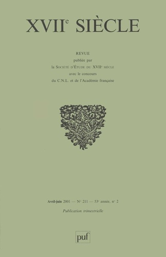 Emprunter XVIIe siècle 2001, n° 211. Varia livre