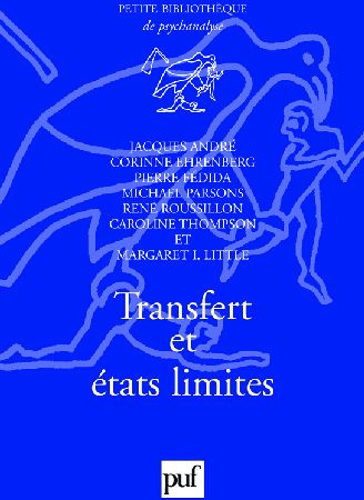 Emprunter Transfert et états limites livre