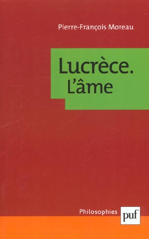 Emprunter Lucrèce. L'âme livre
