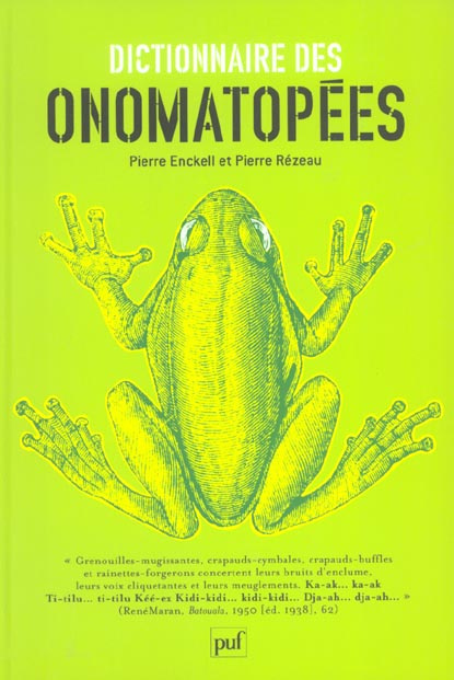 Emprunter Dictionnaire des onomatopées livre