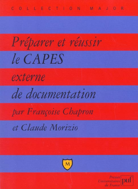 Emprunter Préparer et réussir le CAPES externe de documentation livre