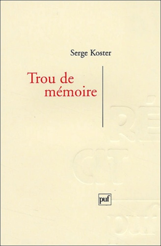 Emprunter Trou de mémoire livre