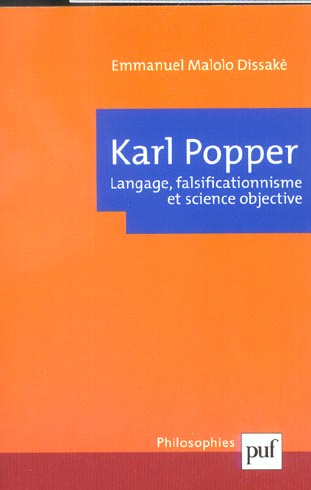 Emprunter Karl Popper. Langage, falsificationnisme et science objective livre