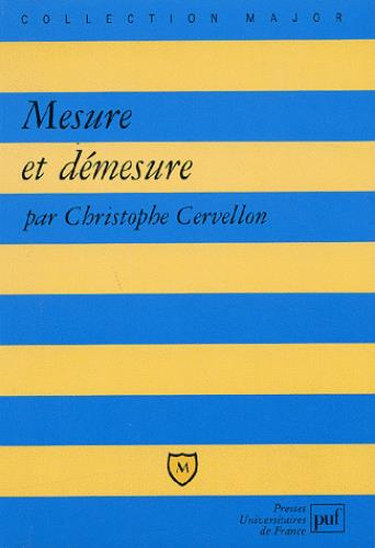 Emprunter Mesure et démesure livre