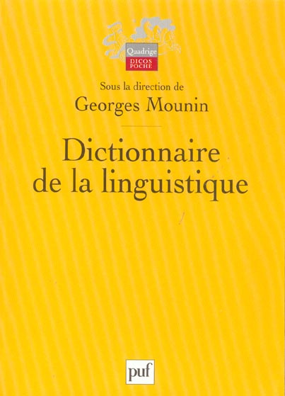 Emprunter Dictionnaire de la linguistique livre